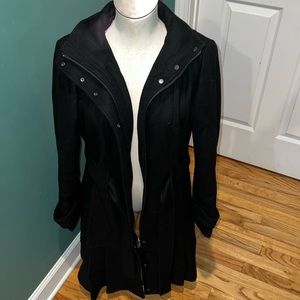 Calvin Klein‎ Women’s black fully lined Peacoat. Size 12